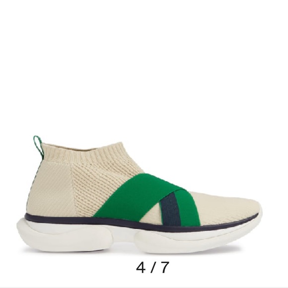 TORY SPORT Mid Top Sock Sneaker NWT - Picture 3 of 9